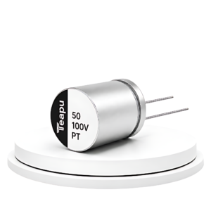 TEAPU 100V 50µF Low ESR Electrolytic Capacitor – 125°C, 10,000 Hours, Military Grade Quality