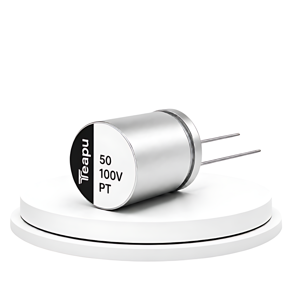 100V 50μF Solid Polymer Capacitor | PT Series | Teapu